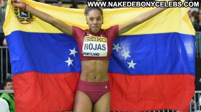 Yulimar Rojas Miscellaneous Celebrity Athletic Latina Sexy Ebony