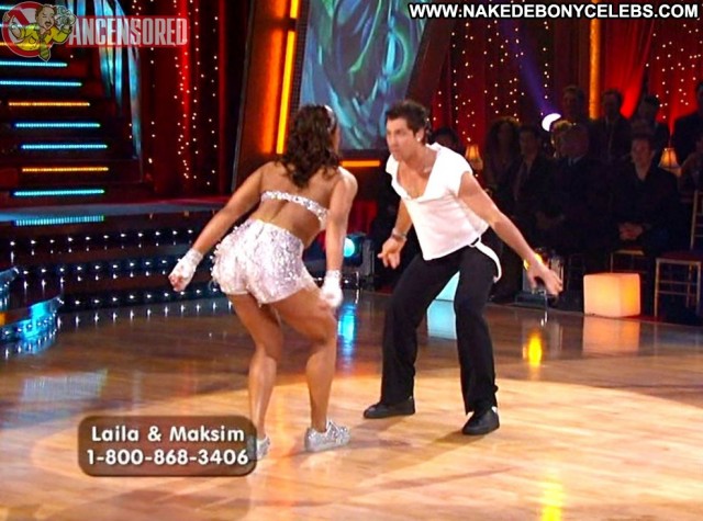 Laila Ali Dancing With The Stars Gorgeous Brunette Ebony Celebrity