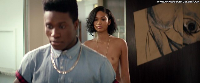 Chanel Iman Dope Ebony Skinny Small Tits Doll Brunette Sensual