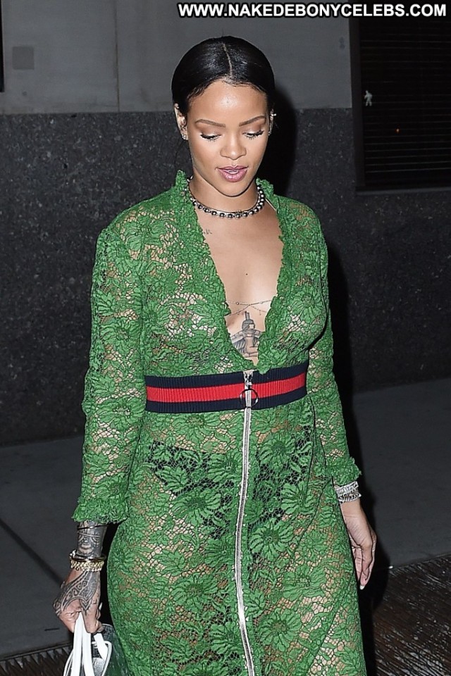 Rihanna Miscellaneous Brunette Gorgeous Doll Ebony Singer Medium Tits
