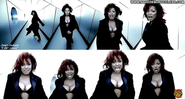 Janet Jackson I Get Lonely Brunette Beautiful Medium Tits Singer