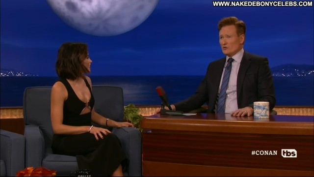 Jenna Dewan Tatum Conan Brunette Nice Posing Hot Beautiful Small Tits