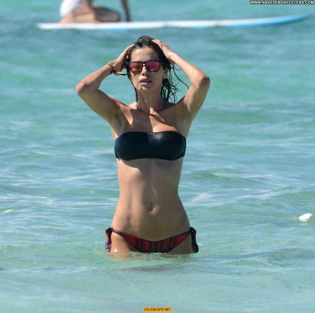 Aida Yespica The Beach Celebrity Beautiful Posing Hot Babe Beach
