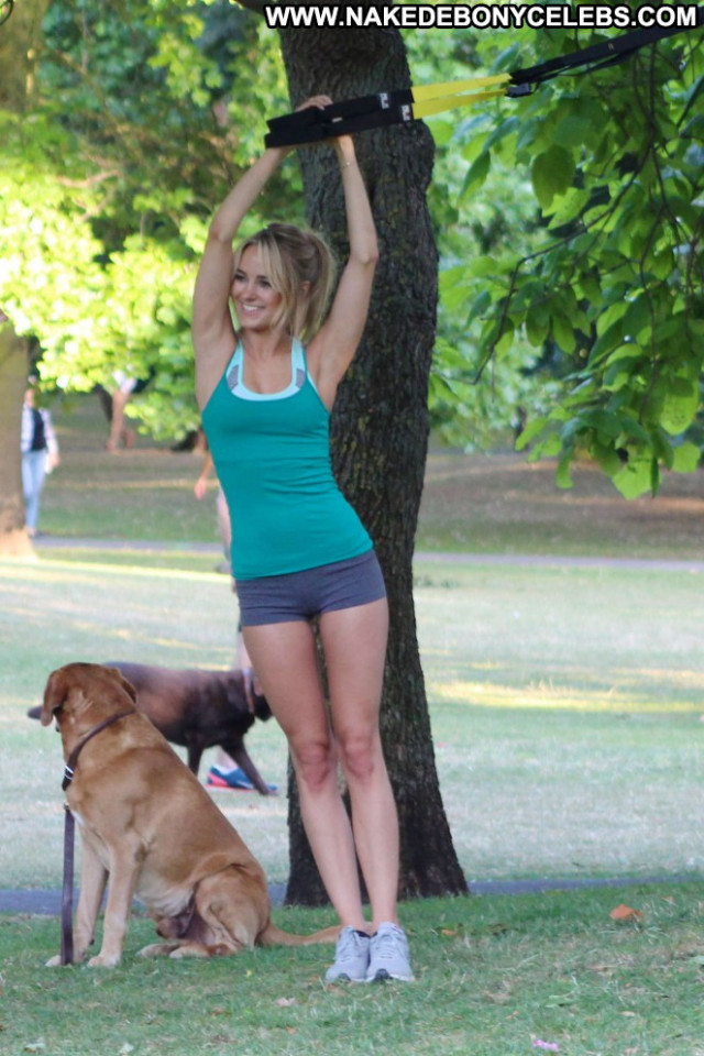 Kimberley Garner Workout Celebrity Beautiful London Babe Paparazzi