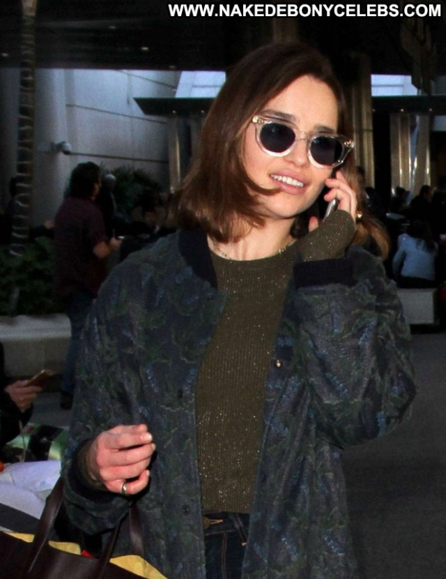 Emilia Clarke Lax Airport Lax Airport Paparazzi Angel Celebrity Babe