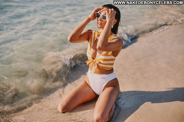 Natalie Jayne Roser No Source Posing Hot Bikini Winter Italy