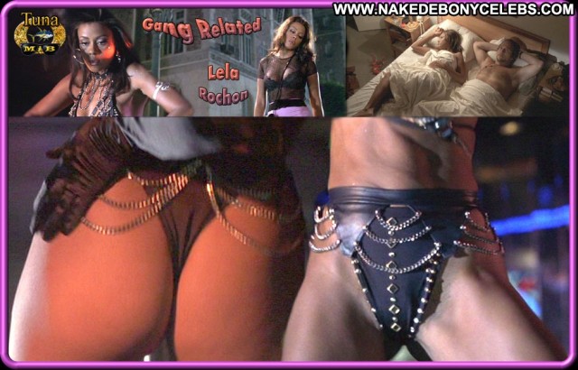 Lela Rochon Gang Related Ebony Brunette Pretty Medium Tits Stunning