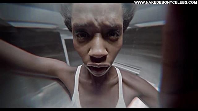 Tenika Davis Debug Ebony Skinny Gorgeous Celebrity Brunette Small