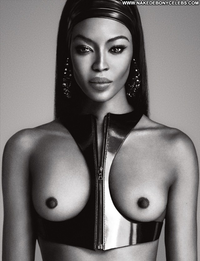 Naomi Campbell Miscellaneous Sensual Skinny Ebony Medium Tits