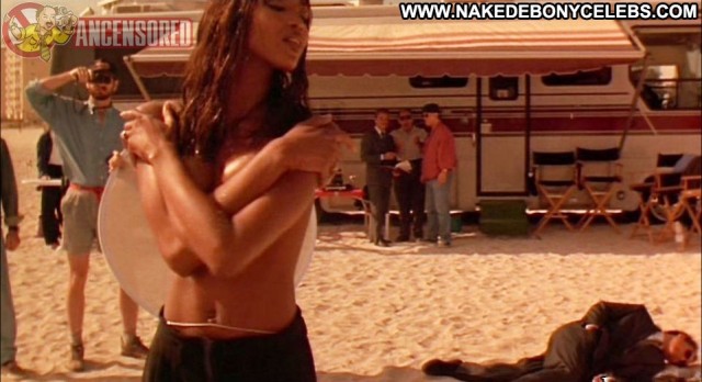 Naomi Campbell Miami Rhapsody Hot Stunning Brunette Ebony Skinny