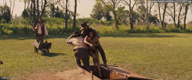 Kerry Washington Django Unchained Medium Tits Gorgeous Ebony Brunette