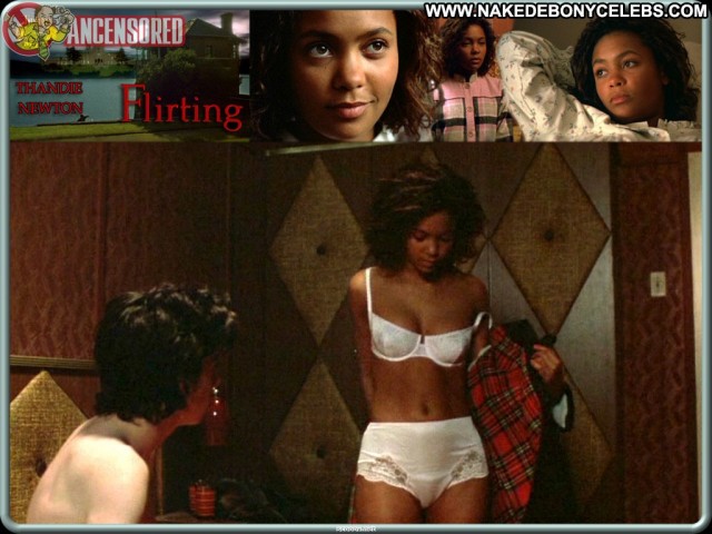 Thandie Newton Flirting Ebony International Medium Tits Skinny