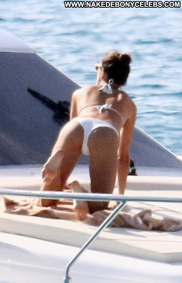 Alessandra Ambrosio No Source Posing Hot Celebrity Bikini Ibiza Babe
