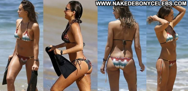 Jessica Alba No Source  Babe Bikini Posing Hot Celebrity Beautiful