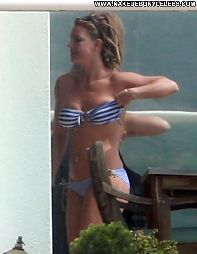 Britney Spears Posing Hot Babe Celebrity Beautiful Bikini Nude Female