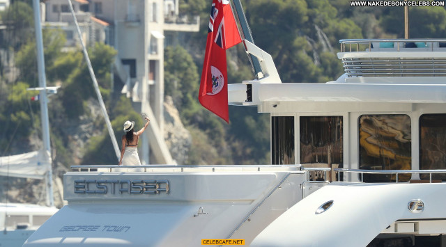 Sara Sampaio No Source Topless Yacht Celebrity Posing Hot Babe