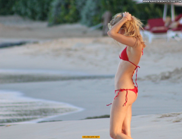 Kimberley Garner The Beach Bikini Posing Hot Celebrity Car Beautiful