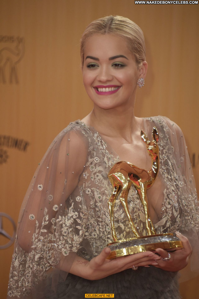 Rita Ora No Source See Through Babe Nipples Awards Posing Hot