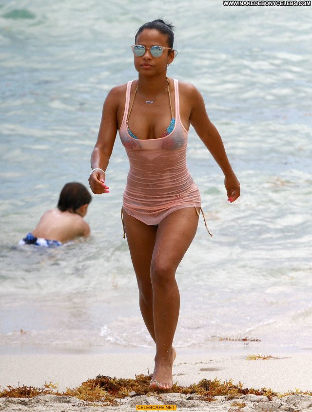 Christina Milian No Source Bikini Babe Beach Sex Beautiful Celebrity