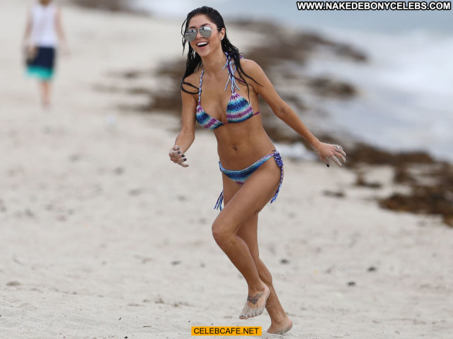 Arianny Celeste Miami Beach Sexy Babe Bikini Beach Celebrity