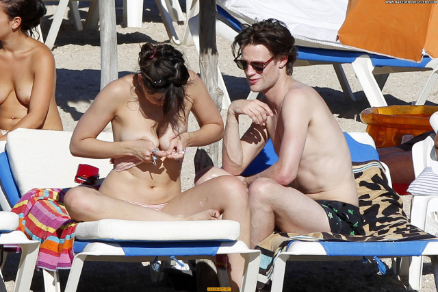 Daisy Lowe The Beach Beautiful Topless Posing Hot Celebrity Ibiza
