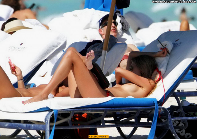 Lauren Stoner South Beach Toples Babe Topless Beach Celebrity