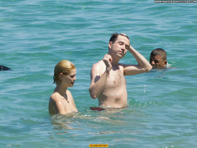 Pixie Geldof The Beach  Toples Babe Ibiza Beach Celebrity Posing Hot