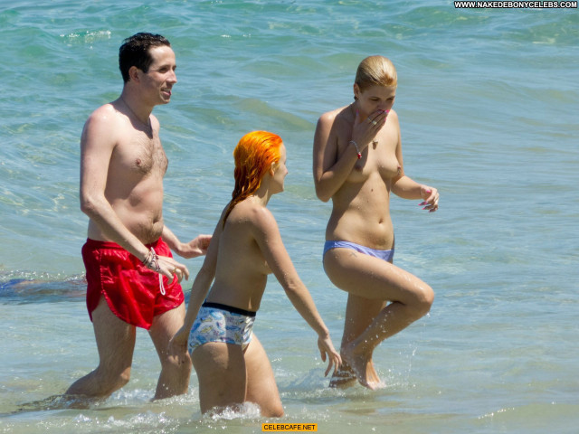 Pixie Geldof The Beach Celebrity Beautiful Beach Posing Hot Topless