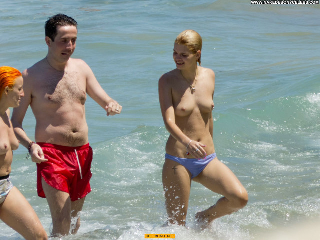 Pixie Geldof The Beach Celebrity Beach Toples Babe Ibiza Topless