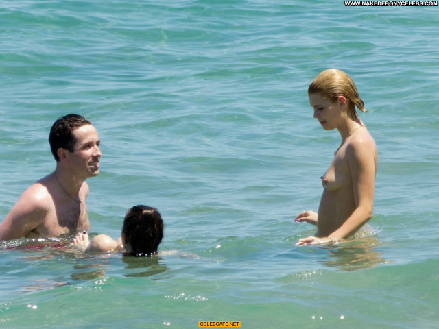 Pixie Geldof The Beach Posing Hot Celebrity Topless Ibiza Toples Babe