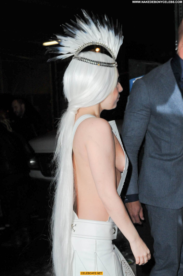 Lady Gaga Posing Hot Beautiful Gag Babe Celebrity Toples