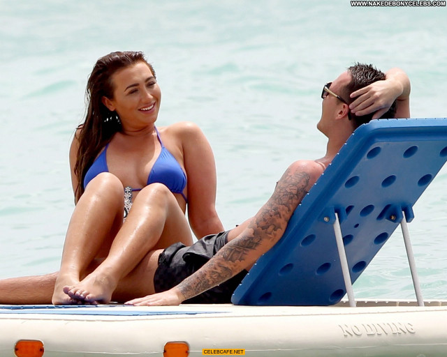 Lauren Goodger The Beach Celebrity Beautiful Beach Babe Cleavage