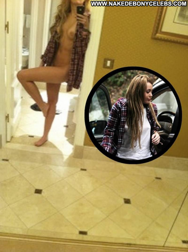 Miley Cyrus One Way Celebrity Shirt Babe Hotel Posing Hot Hot Nude