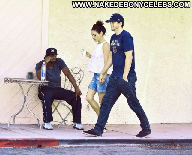 Mila Kunis Studio City Spa Posing Hot Celebrity Paparazzi Beautiful