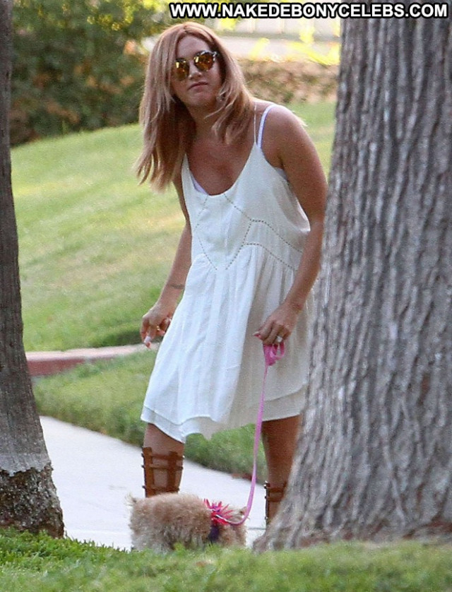 Ashley Tisdale Beverly Hills Posing Hot Paparazzi Babe Beautiful