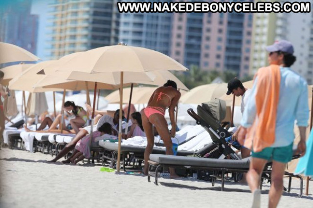 Jade Lagardere Miami Beach  Paparazzi Babe Beautiful Bikini Beach