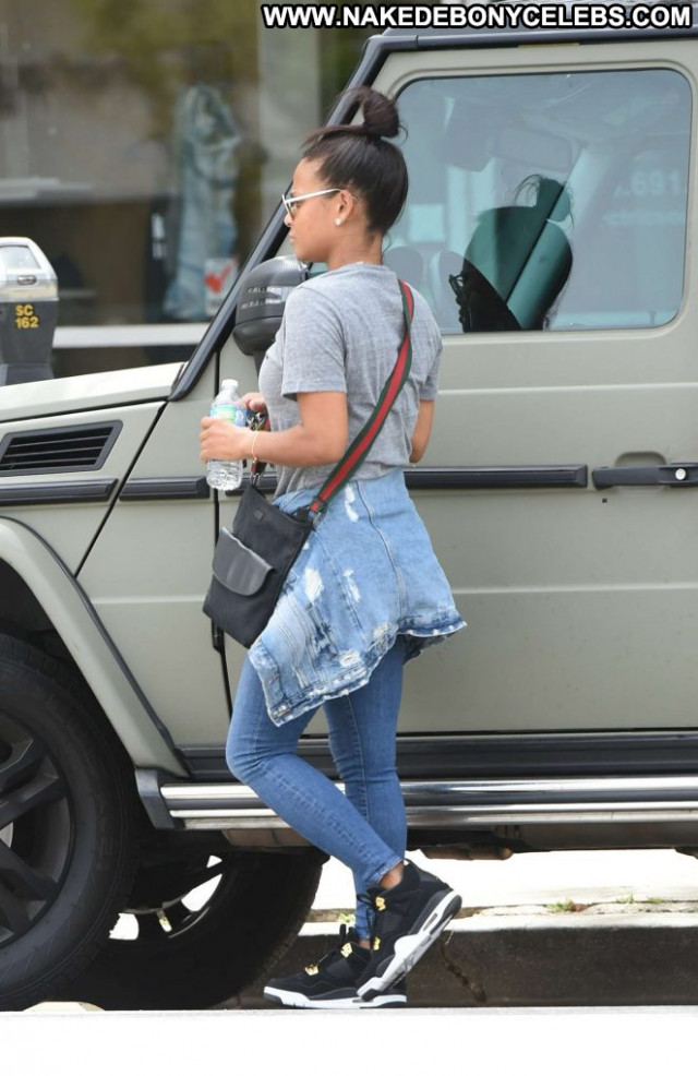 Christina Milian No Source Paparazzi Beautiful Posing Hot Shopping