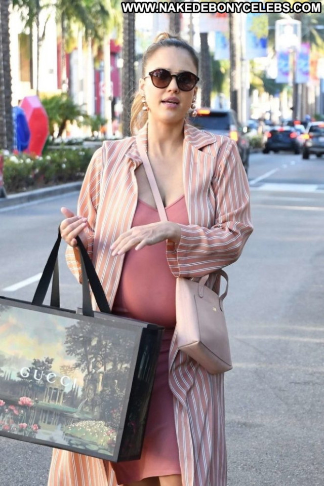 Jessica Beverly Hills Paparazzi Celebrity Beautiful Babe Posing Hot
