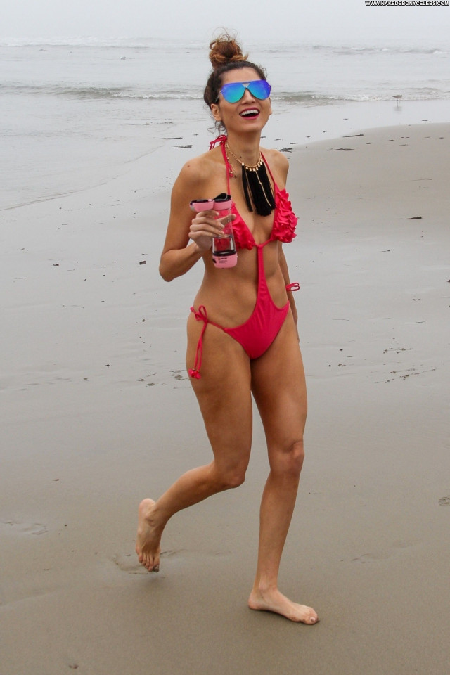 Caitlin Jean Stasey The Beach In Malibu Topless Swimsuit Summer
