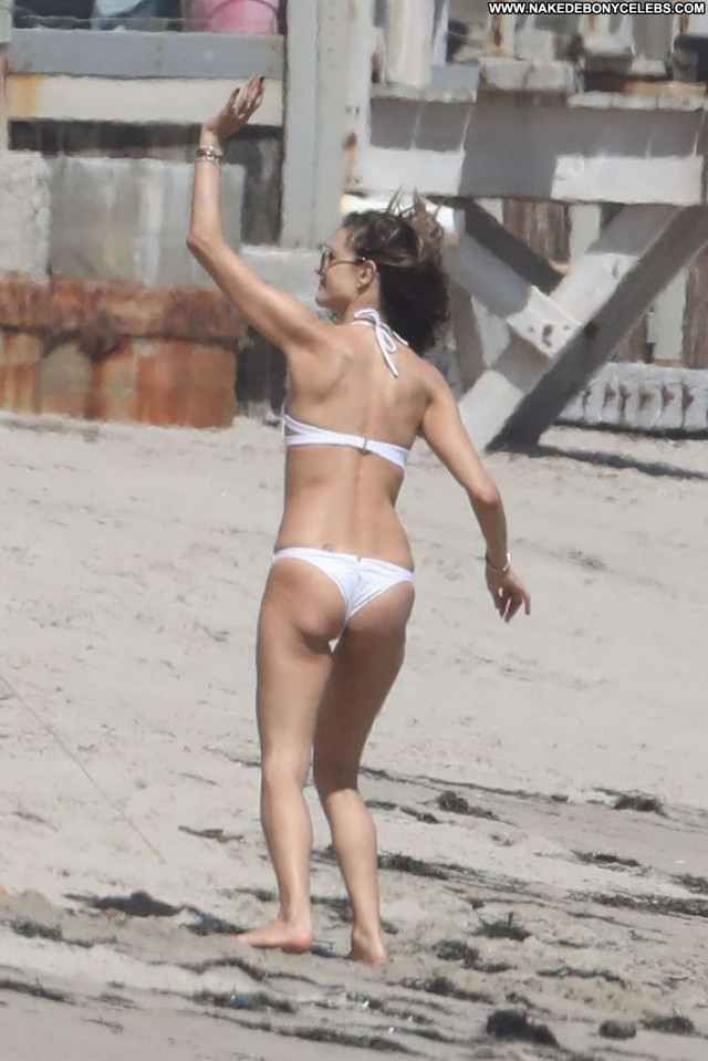 Alessandra Ambrosio No Source Swimsuit Posing Hot Babe Beautiful