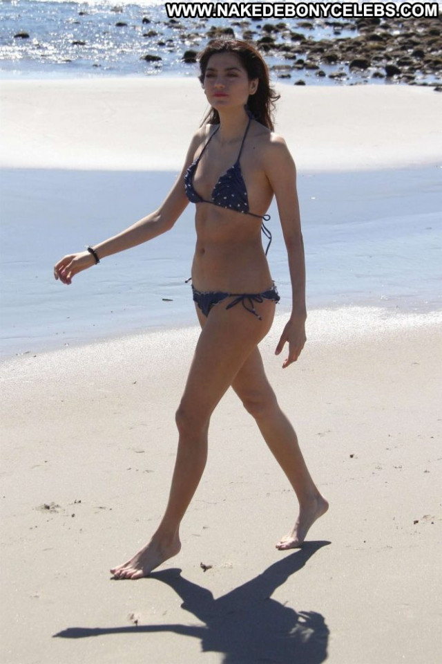 Blanca Blanco The Beach In Malibu Babe Posing Hot Celebrity Beautiful