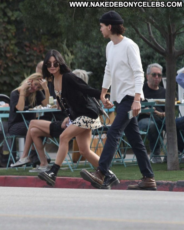 Vanessa Hudgens Los Angeles Paparazzi Beautiful Posing Hot Babe