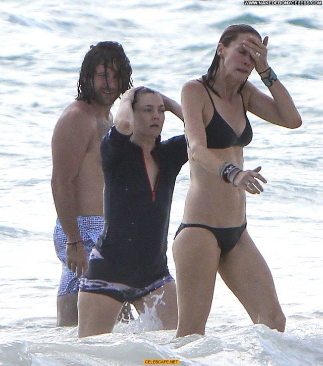 Drew Barrymore No Source Wet Celebrity Pokies Beach Posing Hot Babe