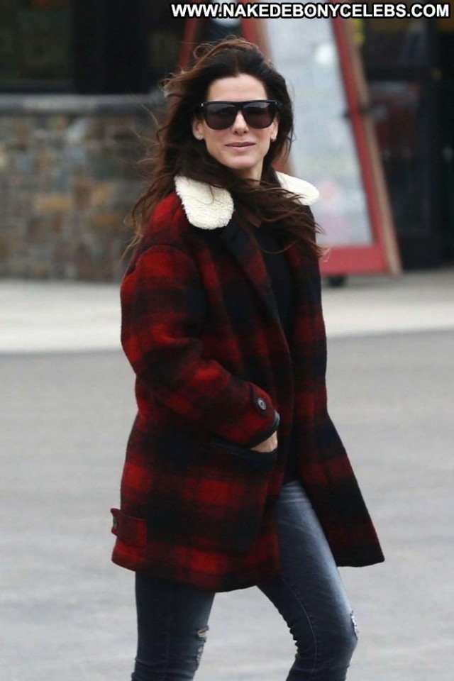 Sandra Bullock Los Angeles Paparazzi Celebrity Beautiful Posing Hot