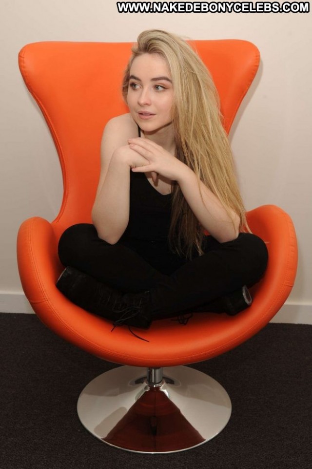 Sabrina Carpenter No Source  Celebrity Babe Car Posing Hot Beautiful