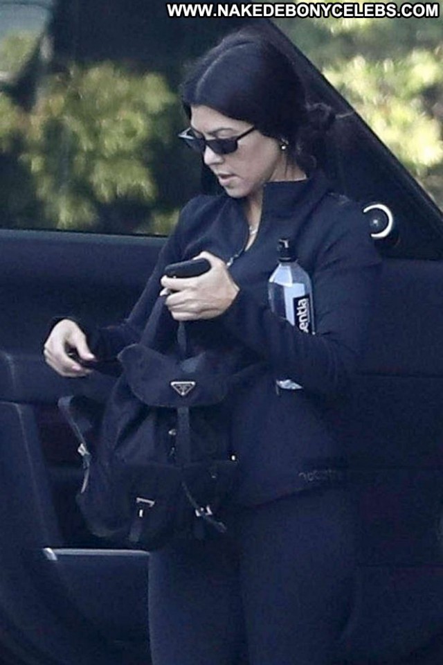 Kourtney Kardashian Beverly Hills Paparazzi Celebrity Posing Hot Babe