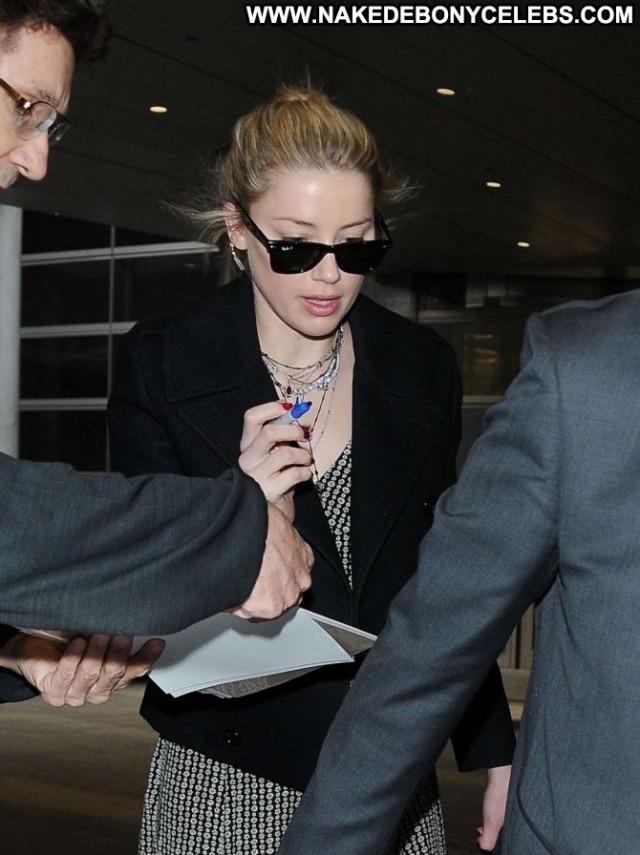 Amber Heard No Source Beautiful Babe Paparazzi International Posing