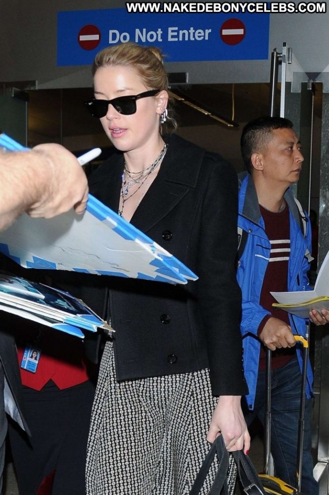 Amber Heard No Source Posing Hot Babe Paparazzi International