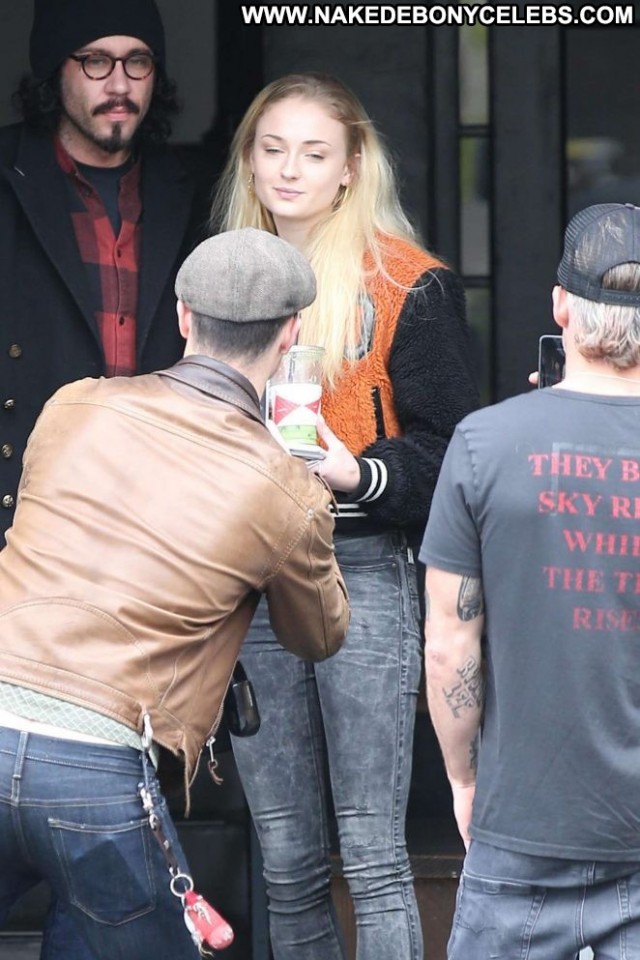 Sophie Turner West Hollywood Celebrity Beautiful Babe Paparazzi