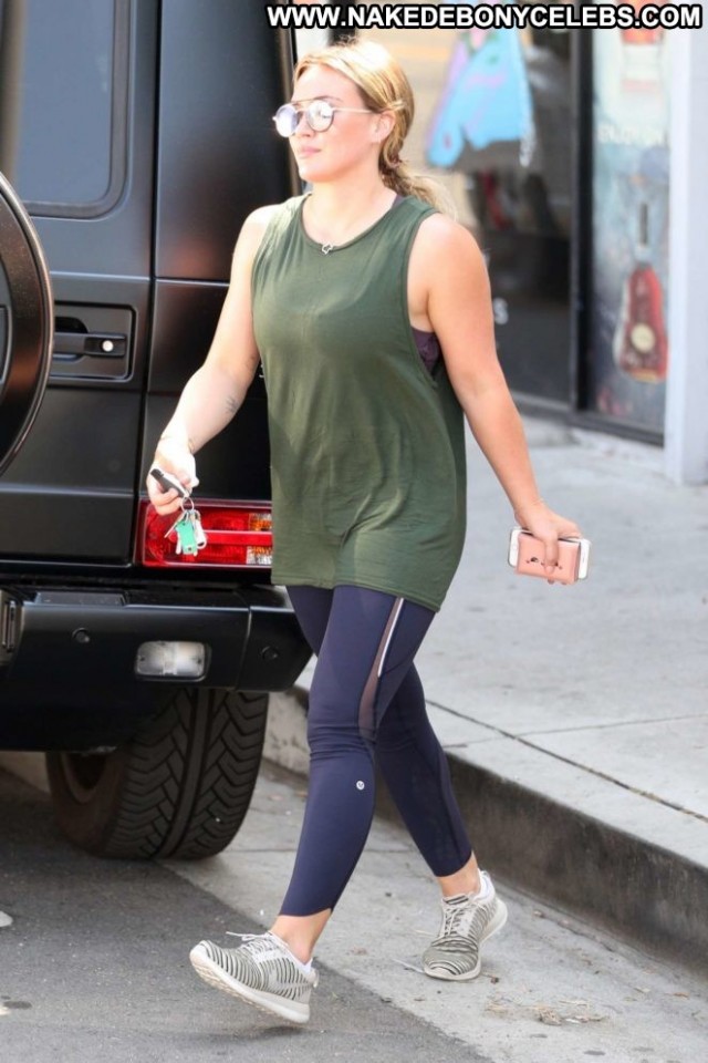 Hilary Duff West Hollywood  Posing Hot West Hollywood Paparazzi Babe